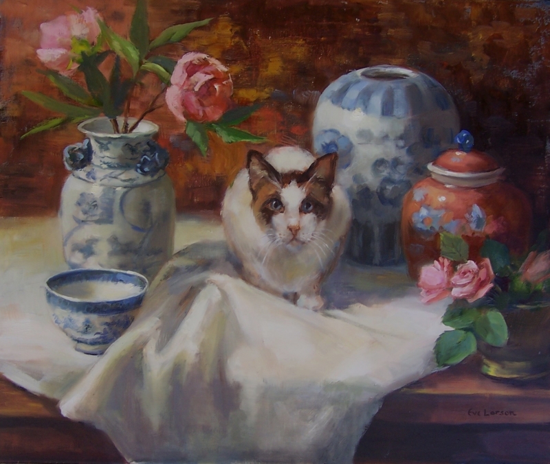 Leo and the Porcelain by artist Eve Larson